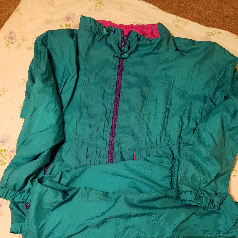 PACIFIC TRAIL TURQOUISE & HOT PINK JACKET AND PANTS